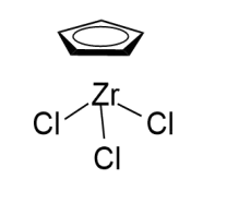 Strong, spot cargo , Cyclopentadienylzirconium trichloride, cas no: 34767-44-7